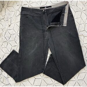 Girbaud Vintage Black Jeans Size 44L Streetwear  Faded Utility Denim Y2K Relaxed